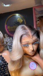 Raw Bounce HD Closure Wig – 12” Custom-Colored Luxury Edition - Image 5