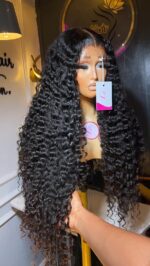 Burmese Curls HD Closure Wig – 28” Full-Volume Luxury Edition - Image 3