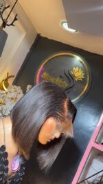 Babythin Straight HD Frontal Wig – 10” Sleek & Chic Edition - Image 4