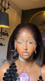 Babythin Straight HD Frontal Wig – 10” Sleek & Chic Edition - Image 3