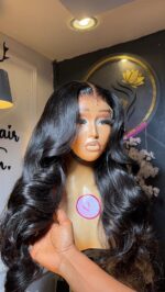 Natural Straight 28” HD 360 Lace 300g Wig - Image 3