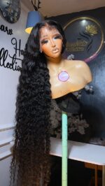 Virgin Deepwave 38” HD Frontal Wig (500g | 13x6 Frontal) - Image 4