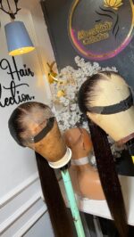 Natural Straight 28” HD 360 Lace 300g Wig - Image 4