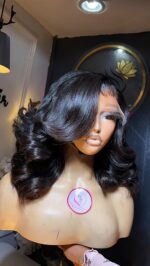 Raw Bounce HD Closure Wig – 12” Full-Bodied Luxury Edition - Image 2