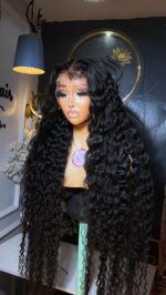 Virgin Deepwave 38” HD Frontal Wig (500g | 13x6 Frontal) - Image 2