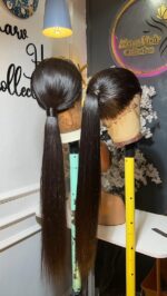 Natural Straight 28” HD Frontal Wig (300g | 13x6 Frontal) - Image 3