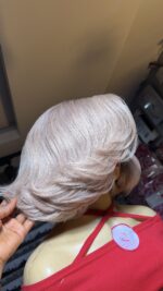 SASA Virgin Bounce Wig – 10” | Different color options| 200g | 5×5 HD Closure - Image 6