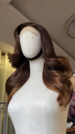 Donor Wavy Layered Units– 18” | 300g | 5×5 Closure( Custom color) - Image 6